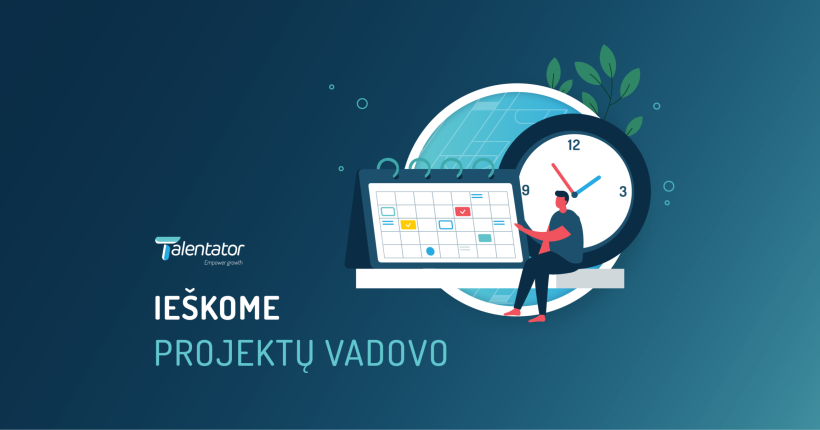 Ieškomas Projektų vadovas