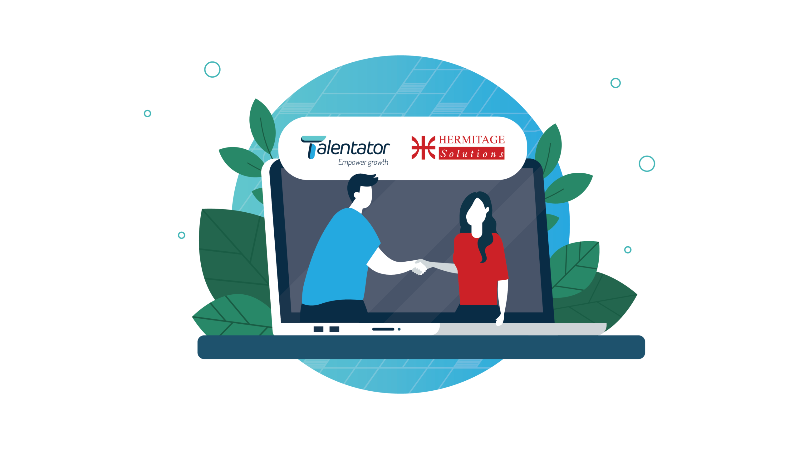 Hermitage Solutions ir Talenator bendradarbystė