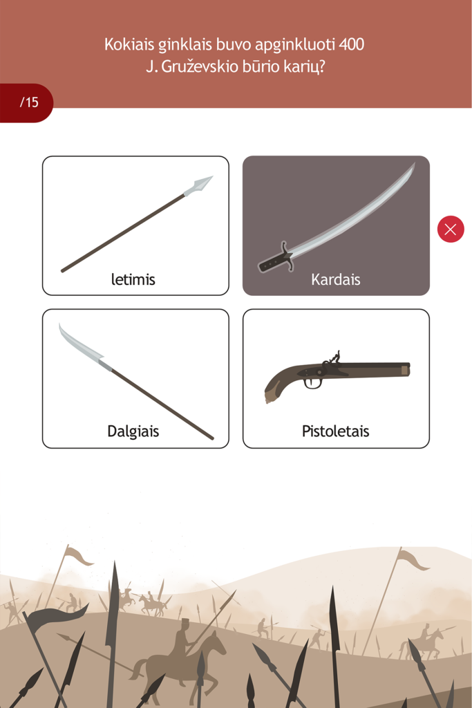 XIX a. ginkluotės pažinimas